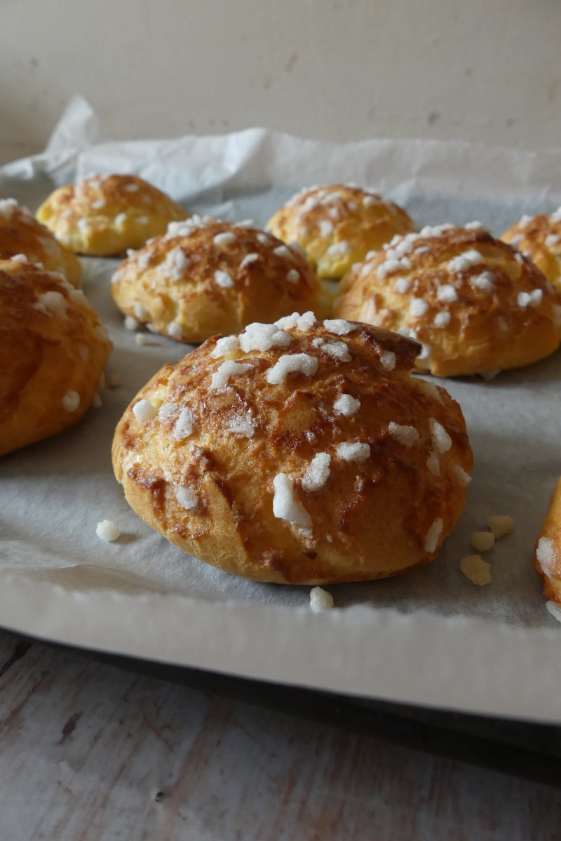 chouquettes à la vanille 