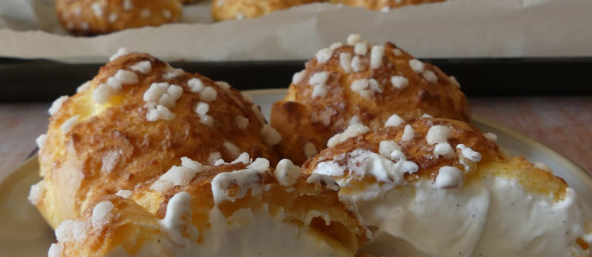 Chouquettes à la vanille